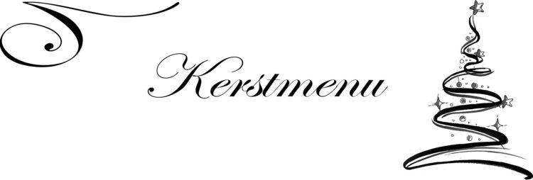 kerstmenu